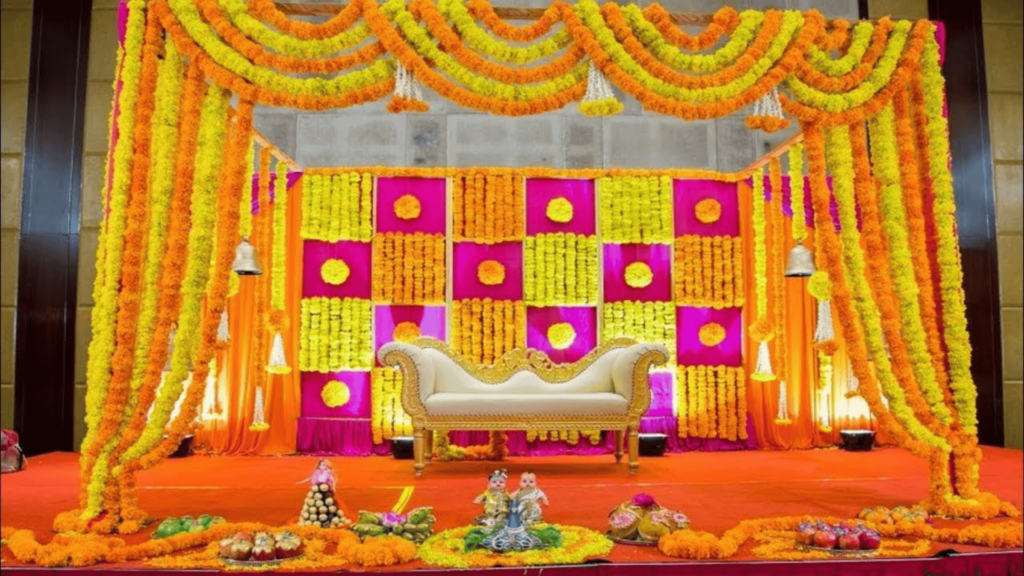 Decoration flowers names in india